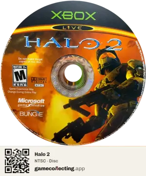 Halo 2 Xbox, NTSC disc