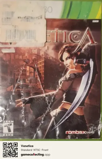 Venetica Xbox 360, NTSC box front