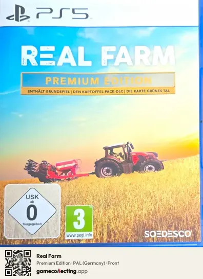 Real Farm PlayStation 5, Germany box front