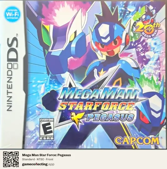 Mega Man Star Force: Pegasus Nintendo DS, NTSC box front