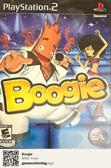 Boogie PlayStation 2, NTSC box front