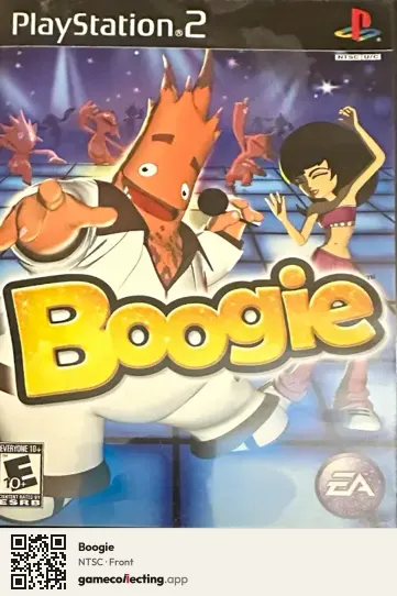 Boogie PlayStation 2, NTSC box front