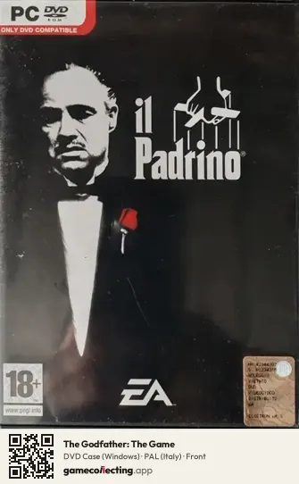 The Godfather: The Game Computer, Italy box front