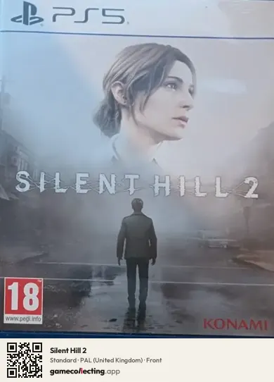 Silent Hill 2 PlayStation 5, United Kingdom box front