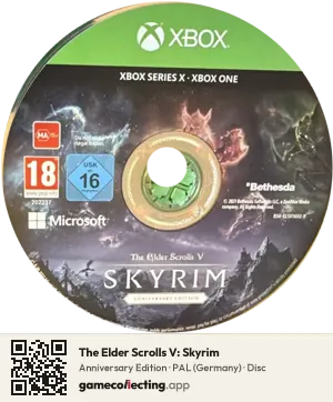 The Elder Scrolls V: Skyrim Xbox Series X, PAL disc