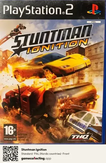 Stuntman Ignition PlayStation 2, Nordic countries box front