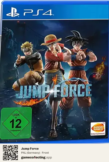 Jump Force PlayStation 4, Germany box front