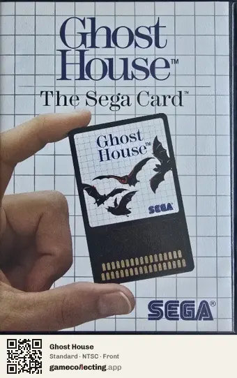 Ghost House Sega Master System, NTSC box front