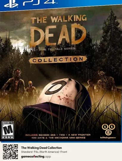 The Walking Dead Collection PlayStation 4, North America box front