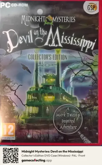 Midnight Mysteries: Devil on the Mississippi Computer, PAL box front