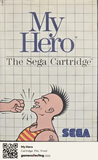 My Hero Sega Master System, PAL box front