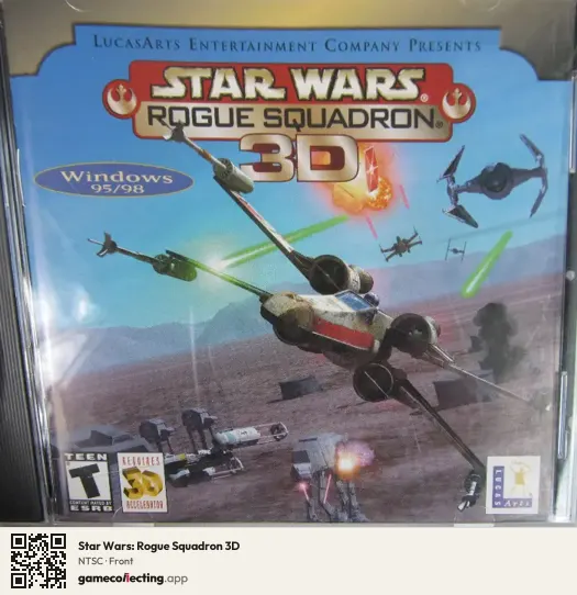 Star Wars: Rogue Squadron 3D Computer, NTSC box front