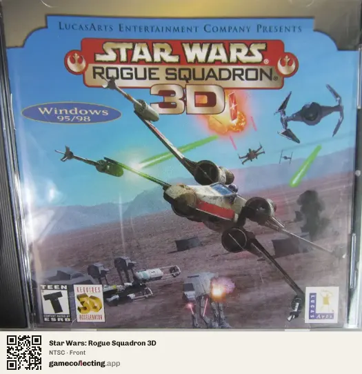 Star Wars: Rogue Squadron 3D Computer, NTSC box front