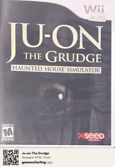 Ju-on: The Grudge Nintendo Wii, NTSC box front
