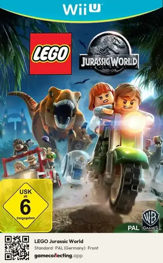 LEGO Jurassic World Nintendo Wii U, Germany box front