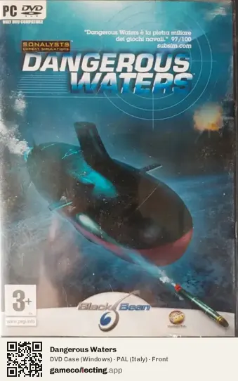 Dangerous Waters Computer, Italy box front
