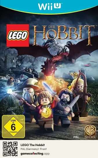LEGO The Hobbit Nintendo Wii U, Germany box front