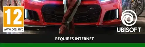 The Crew 2, the PEGI square on its front