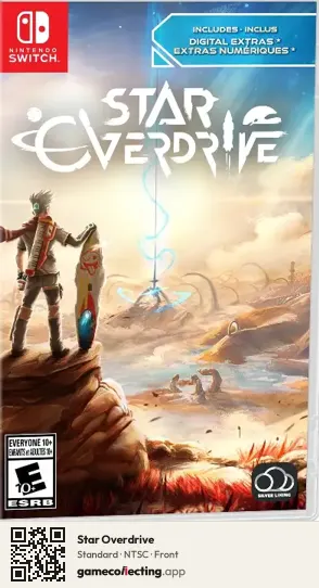 Star Overdrive Nintendo Switch, NTSC box front