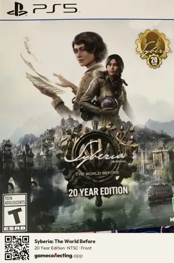Syberia: The World Before PlayStation 5, NTSC box front