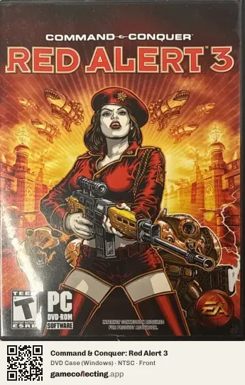 Command & Conquer: Red Alert 3 Computer, NTSC box front