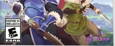 Valthirian Arc: Hero School Story 2, the ESRB box on its front