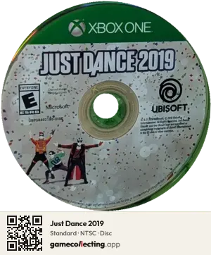 Just Dance 2019 Xbox One, NTSC disc