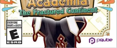 Adventure Academia: The Fractured Continent, the ESRB box on its front