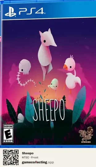 Sheepo PlayStation 4, NTSC box front