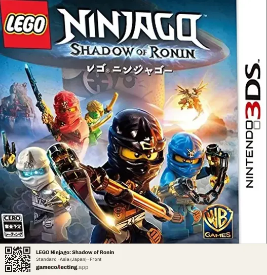 LEGO Ninjago: Shadow of Ronin Nintendo 3DS, Asia box front