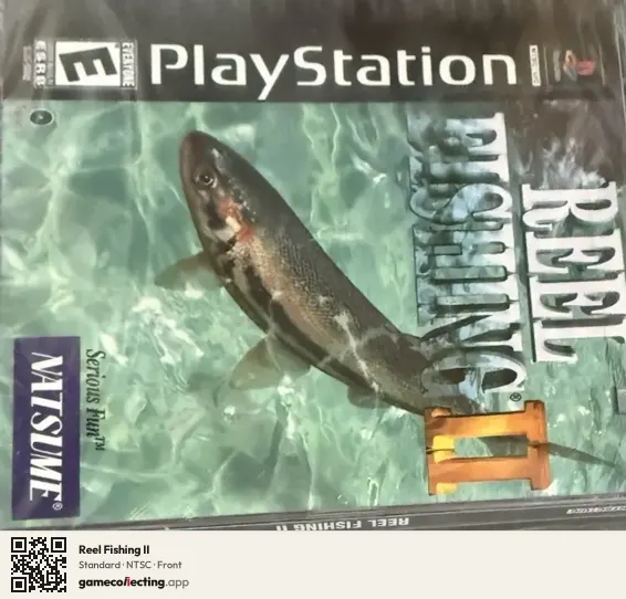 Reel Fishing II PlayStation, NTSC box front
