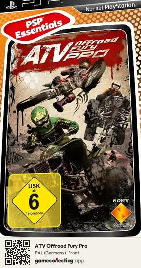 ATV Offroad Fury Pro PlayStation Portable, Germany box front