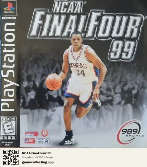NCAA Final Four 99 PlayStation, NTSC box front
