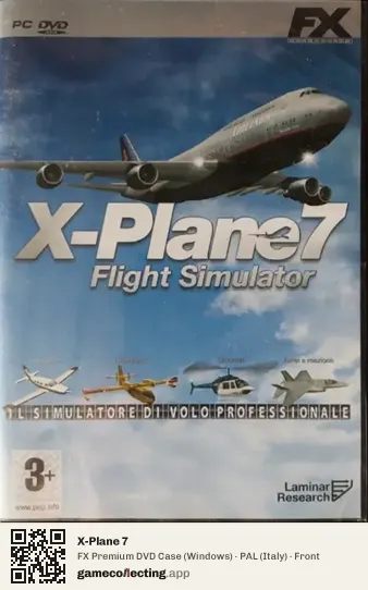 X-Plane 7 Computer, Italy box front