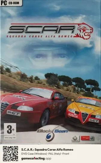 S.C.A.R.: Squadra Corse Alfa Romeo Computer, Italy box front