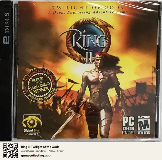 Ring II: Twilight of the Gods Computer, NTSC box front