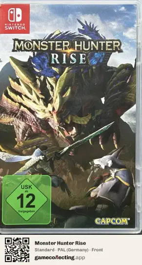 Monster Hunter Rise Nintendo Switch, Germany box front