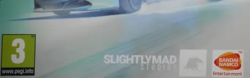 Project CARS 2, the PEGI square on its front