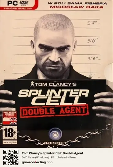Tom Clancy's Splinter Cell: Double Agent Computer, Poland box front