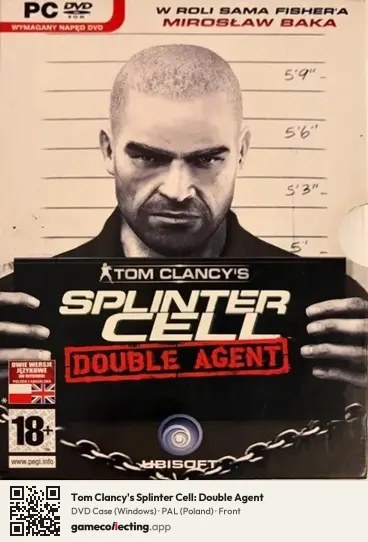 Tom Clancy's Splinter Cell: Double Agent Computer, Poland box front