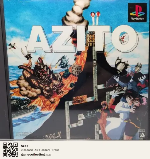 Azito PlayStation, Japan box front