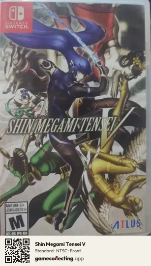 Shin Megami Tensei V Nintendo Switch, NTSC box front