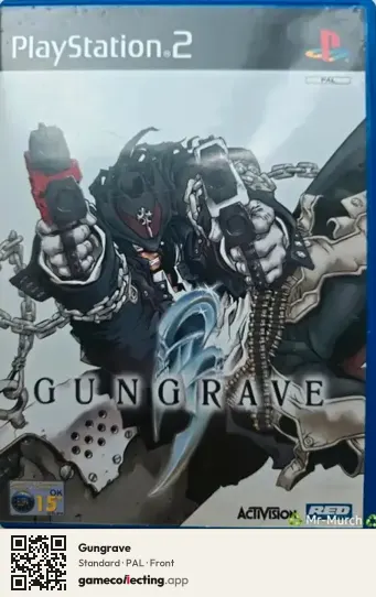 Gungrave PlayStation 2, PAL box front