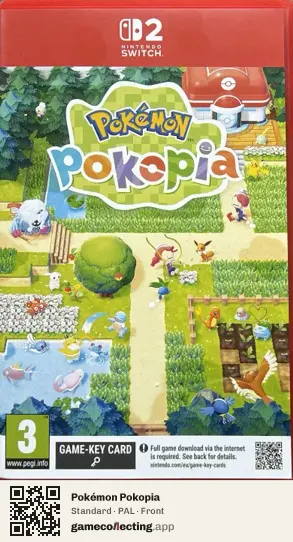 Pokémon Pokopia Nintendo Switch 2, PAL box front