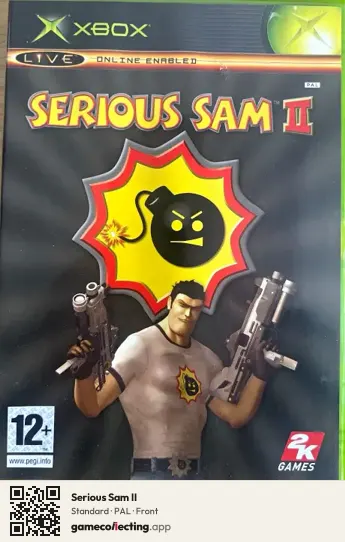 Serious Sam II Xbox, PAL box front