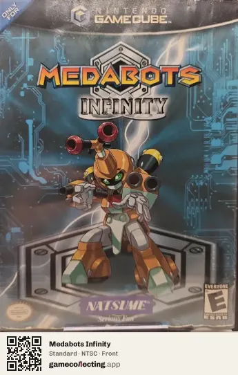 Medabots Infinity Nintendo GameCube, NTSC box front
