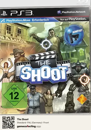 The Shoot PlayStation 3, Germany box front