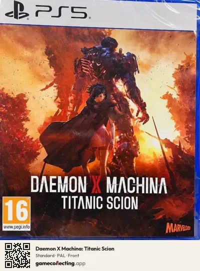 Daemon X Machina: Titanic Scion PlayStation 5, PAL box front