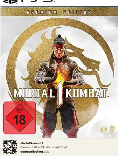 Mortal Kombat 1 PlayStation 5, Germany box front