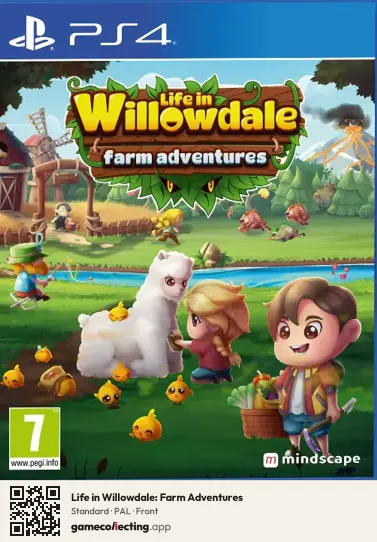 Life in Willowdale: Farm Adventures PlayStation 4, PAL box front